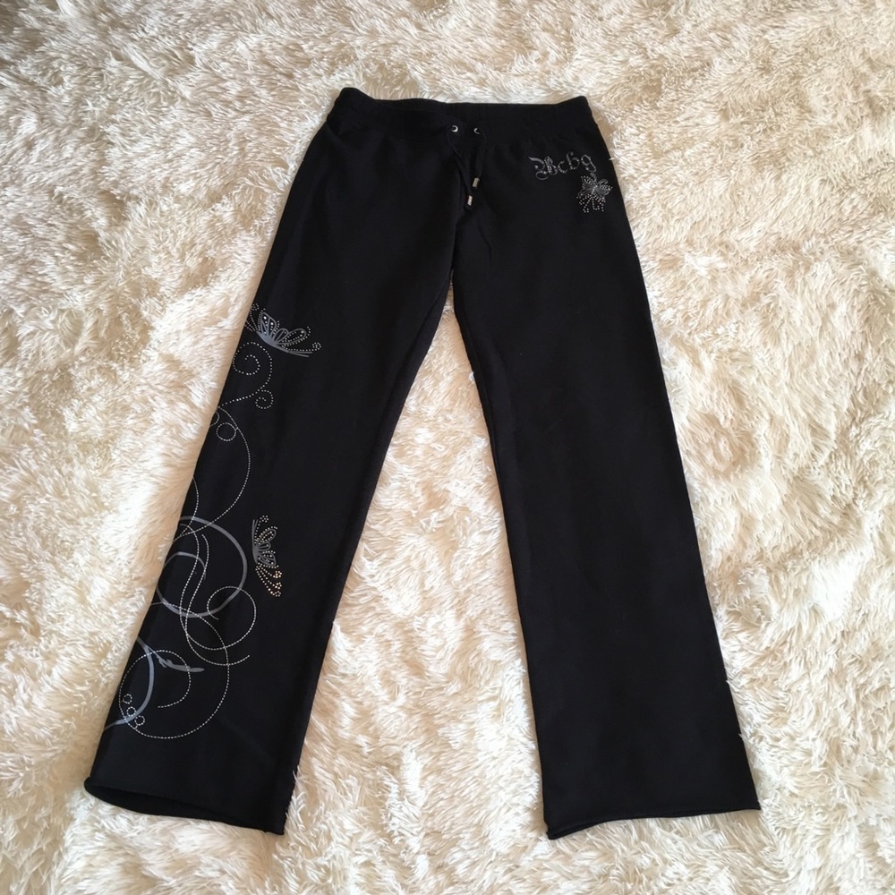 BCBGMaxAzria black sweatpants || size M